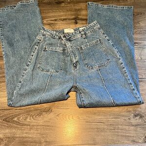 Flare denim jeans